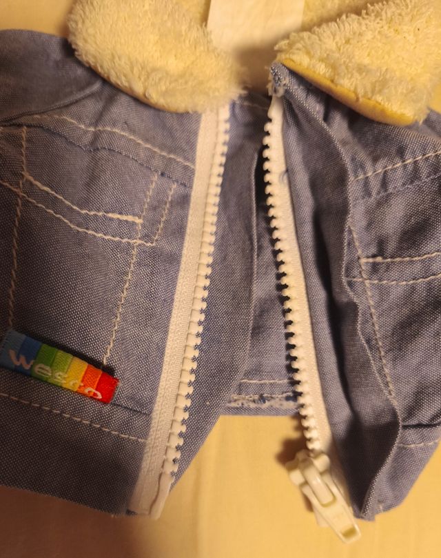 Chaqueta vaquera para muñeca co de  weco