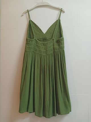 Vestido playero Calzedonia verde