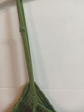 Vestido playero Calzedonia verde