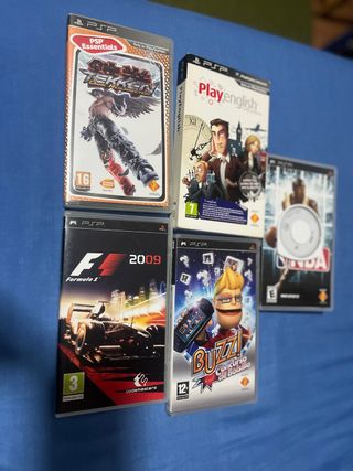 Lote 5 juegos Psp