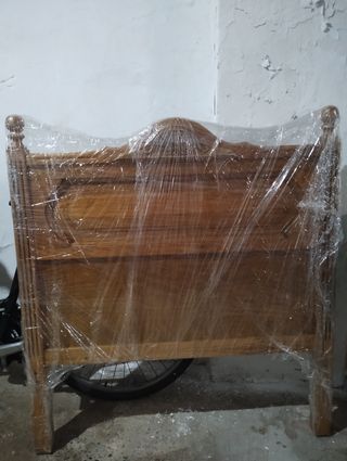 2 Cabeceros de cama de madera