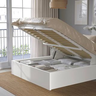 Cama matrimonio con almacenaje