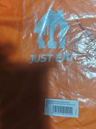 Chaqueta impermeable Just Eat M
