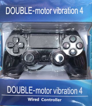 Mando PS4 Doble Vibración Negro