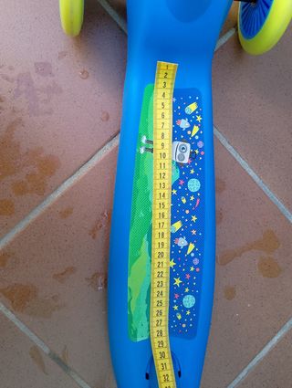 Patinete infantil 3 ruedas azul