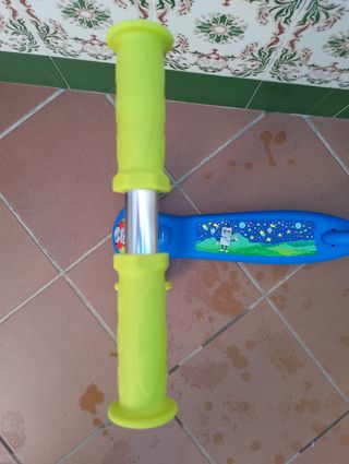 Patinete infantil 3 ruedas azul