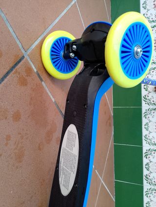Patinete infantil 3 ruedas azul