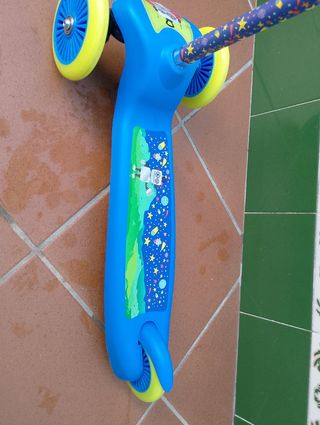 Patinete infantil 3 ruedas azul