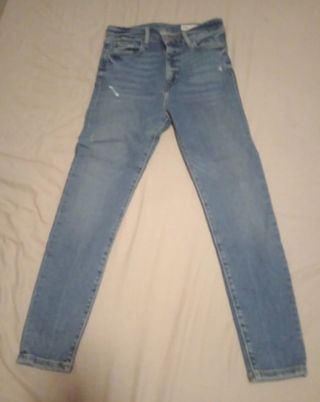 Lote 3 Pantalones Vaqueros Mujer Zara y Levis