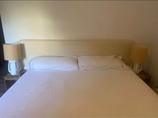 Cabecero Cama Ratan Beige 220cm