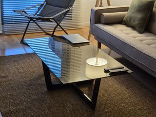 Mesa de centro de diseño cristal