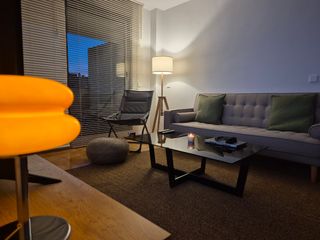 Mesa de centro de diseño cristal