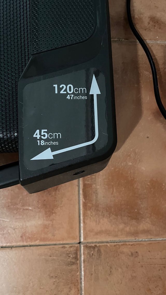 Cinta de correr/andar