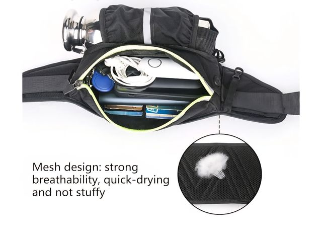 Cinturón de Correr con Porta Botella