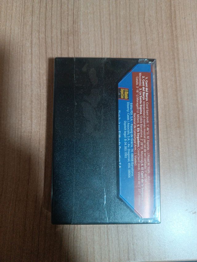 Cinta Casete El Cant del BarçaFCB (con el plastio)