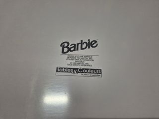 Bandeja Barbie con Corazón y Mariposas