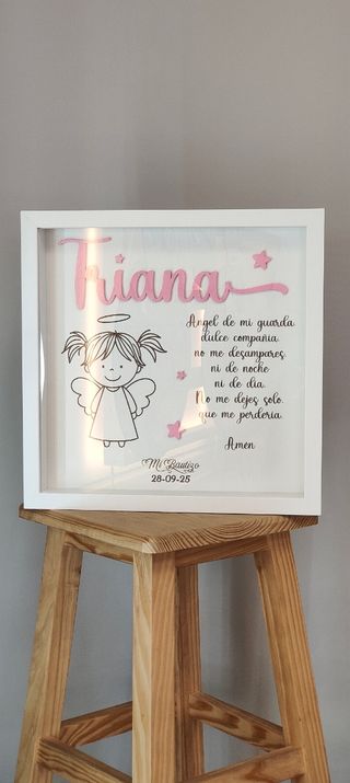 Cuadro 3D Personalizado Carmen