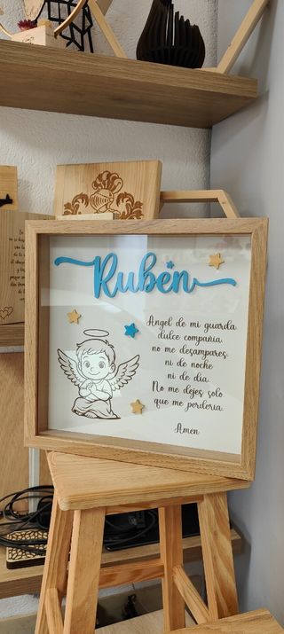 Cuadro 3D Personalizado Carmen