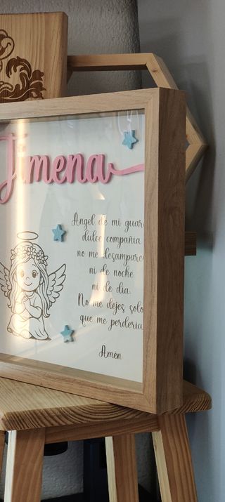 Cuadro 3D Personalizado Carmen