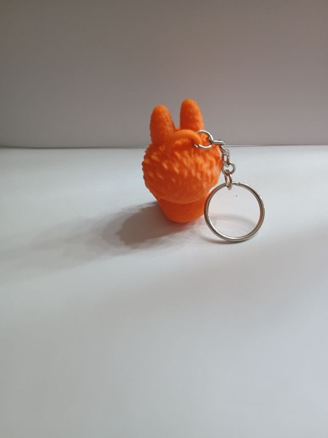 Llavero Labubu 3D Naranja