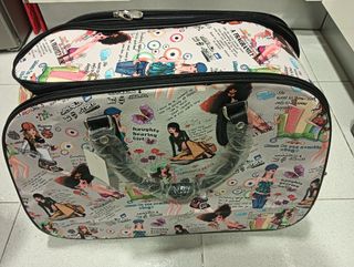 Trolley de viaje estampado