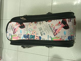 Trolley de viaje estampado