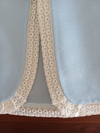 Vestidos bebé hecho a mano faldon bautizo