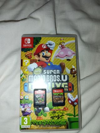 Super Mario Bros U Deluxe, Splatoon 2, Minecraft