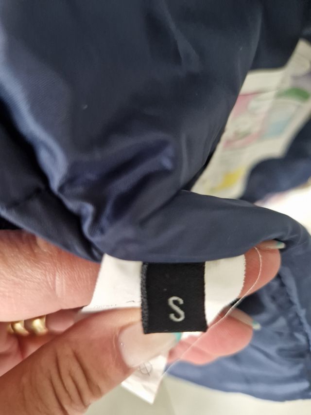 Giubbotto donna imbottito fantasia floreale