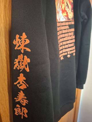 Sudadera niño MANGA/ANIME  juvenil adolescente neg