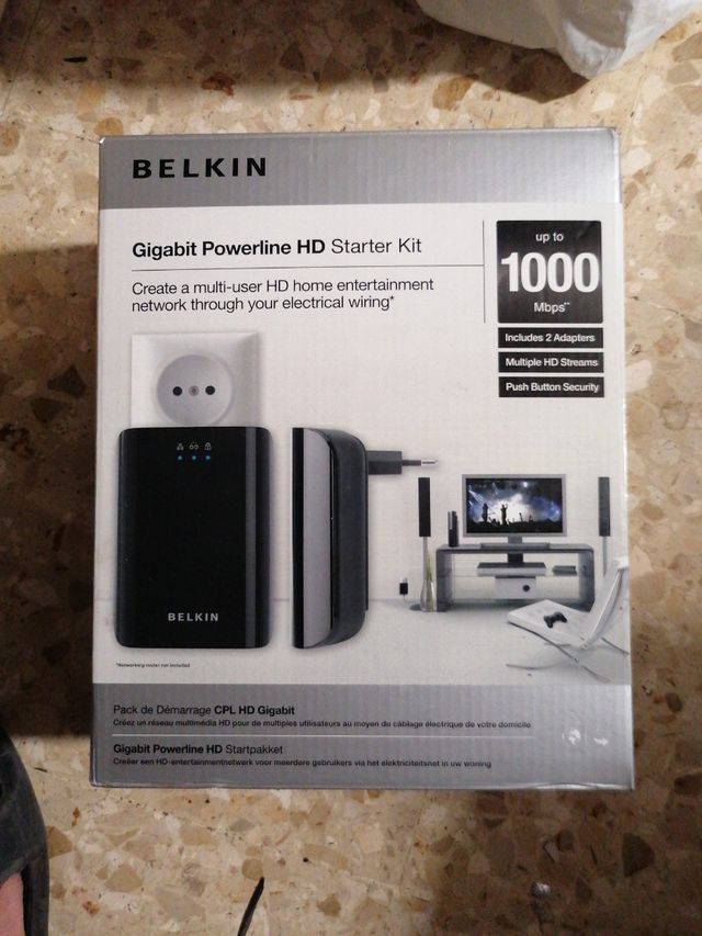 Belkin Gigabit Powerline HD Starter Kit