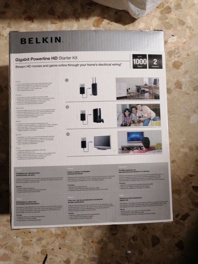 Belkin Gigabit Powerline HD Starter Kit