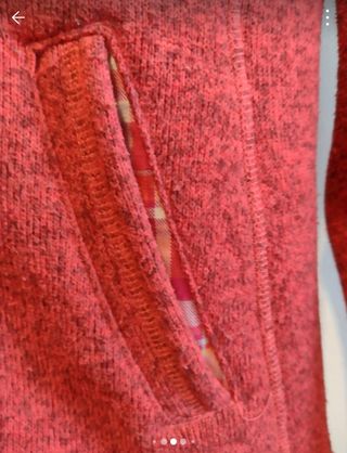Chaqueta The North Face Polar Roja Talla XS