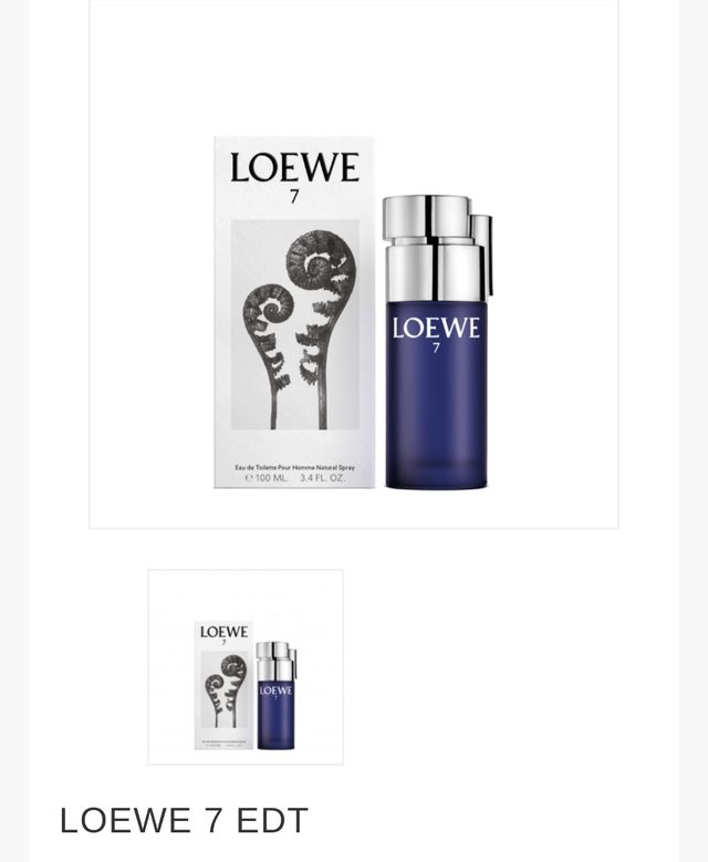 Loewe 7 Eau de Toilette Natural Spray 100mlAntiguo