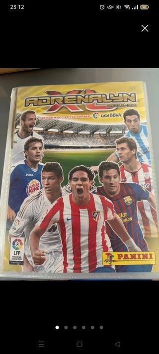 Álbum cromos Adrenalyn 2011-12 Liga BBVA