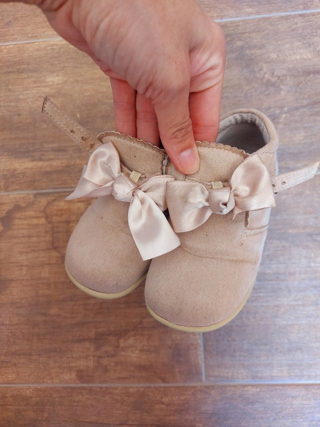 Lote 5 pares zapatos bebé niña invierno