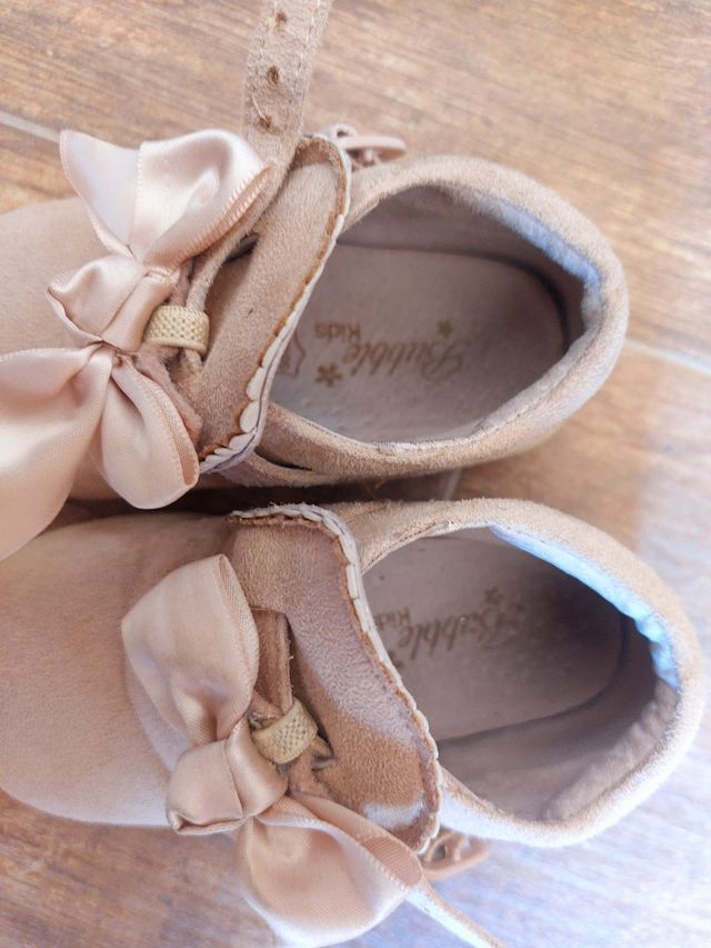 Lote 5 pares zapatos bebé niña invierno