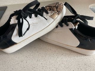 Zapatillas Pepe Jeans Blancas con estampado