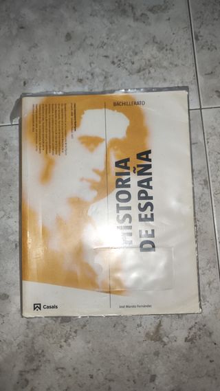 libro de Historia de España, 2 Bachillerato