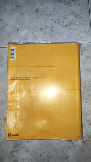 libro de Historia de España, 2 Bachillerato