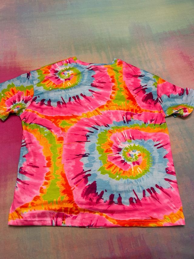 Camiseta Rugrats Chuckie Tie Dye Talla M