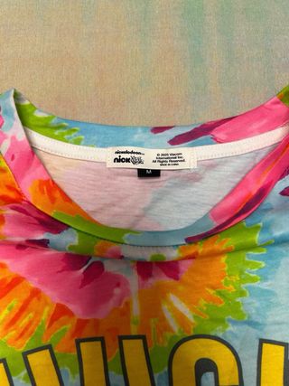 Camiseta Rugrats Chuckie Tie Dye Talla M