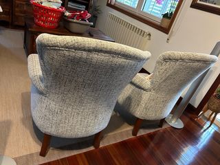 Conjunto de 2 butacas calidad,diseño y muy comodas
