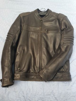 Chaqueta de cuero para moto Talla S