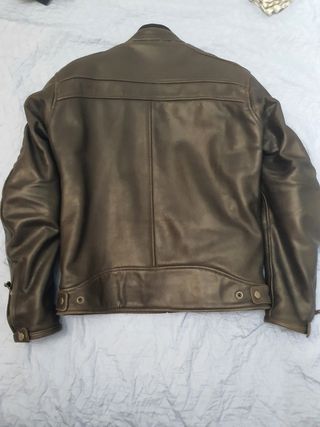 Chaqueta de cuero para moto Talla S