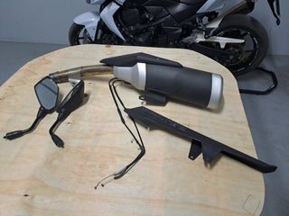 Kawasaki Z750 2010 con extras