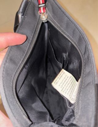 Tracolla Ferrari Uomo – Nero con Dettagli Rosso 