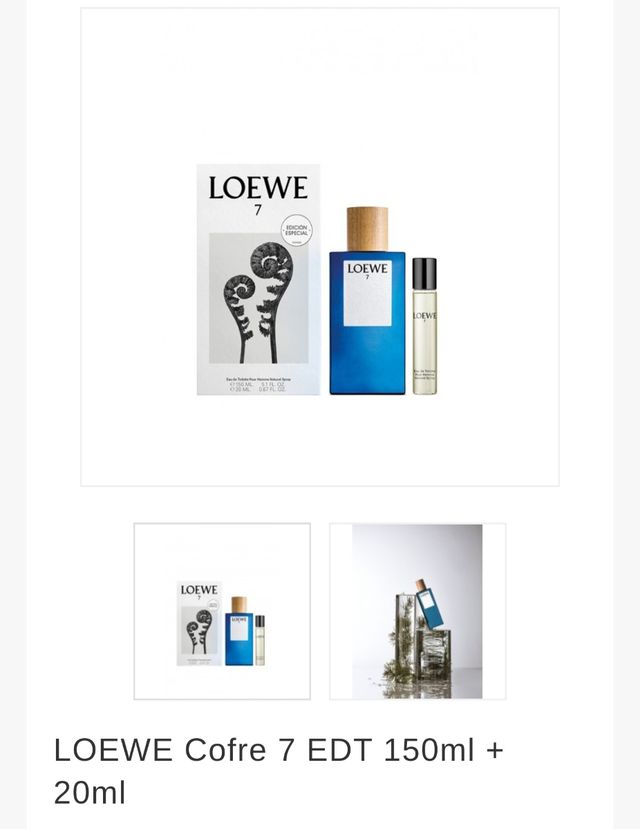 Loewe 7 Eau de Toilette Estuche 150ml+20ml