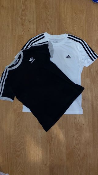 Lote 2 Camisetas Adidas Talla S