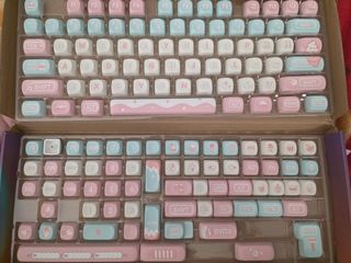 Teclas para teclado mecânico Rosa
